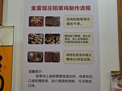 -芦茨金富饭庄·25年老字号·专做稻草鸡