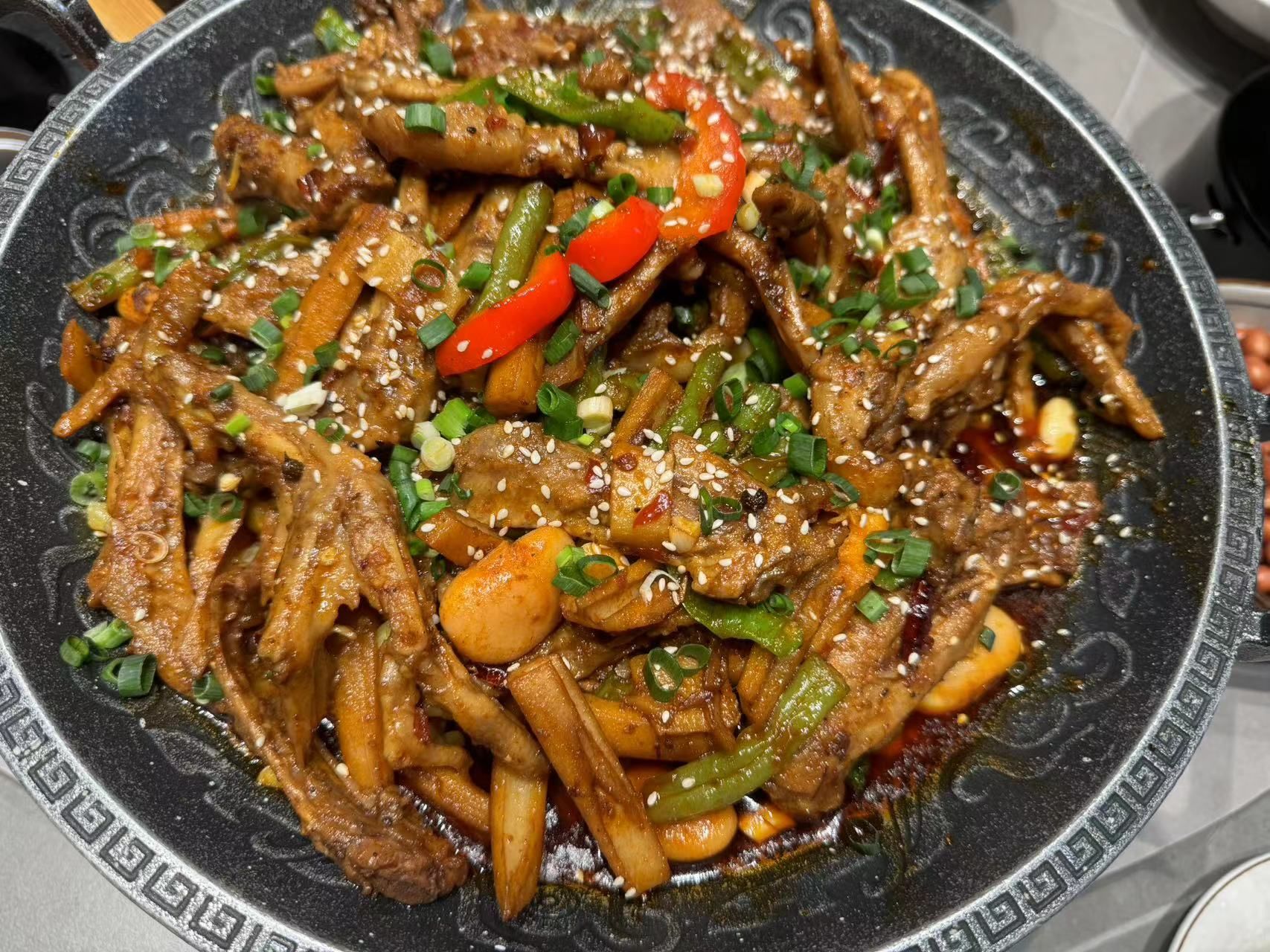 n
蒋干锅的干锅掌翅真的超棒