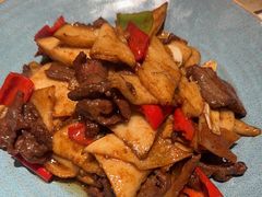 沙茶牛肉-志明眷村·台式融合菜·宵夜