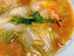 虾汁白菜-小船渔村•大连菜•大连焖鱼(明泽街店)