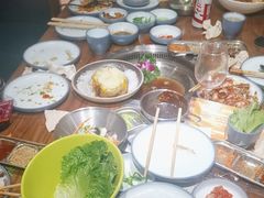 -明洞阿姨·韩式酱蟹烤肉·创意料理(三元桥店)