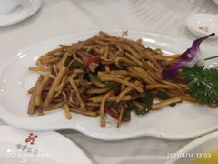 冬笋炒肚丝-怡园饭店-餐厅(四望亭店)