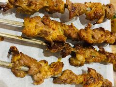 新疆羊肉小串-宝记烧烤·碳锅羊肉·羊蝎子火锅·夜食社(文体路创始店)