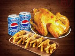 窑鸡整只+卤香鸡翅+可乐-窑鸡王(锦霞店)