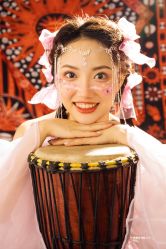 -虞美人汉服摄影