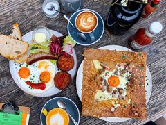 熏肉鸡蛋芝士奶油蘑菇可丽饼-RAC BAR(安福路店)