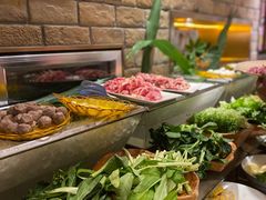 自助取餐区-广州希尔顿逸林酒店-OPEN開·全日制餐厅·海鲜·小火锅·自助餐(东风路店)
