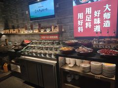 自助调料区-老牌坊云南鱼豆花火锅(哈西万达店)