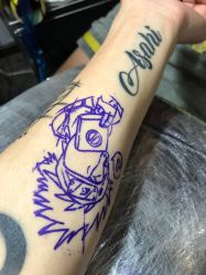 -刺客纹画纹身·洗纹身·穿孔饰品