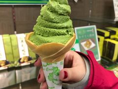 抹茶冰淇淋-茶和々(茶和々 小樽店)