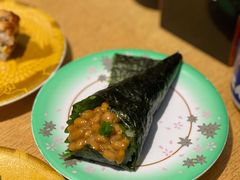 纳豆手卷-合点寿司(美罗城店)