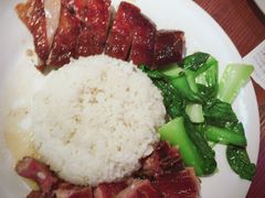 烧鸭拼排骨饭-陈光记烧腊(长寿路店)