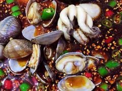 捞汁全家福-金杏·粘卷子 烤鸭 农家菜