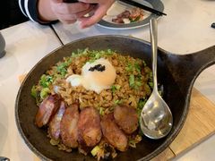 黑松露香肠炒饭-鹿港小镇(黄金店)