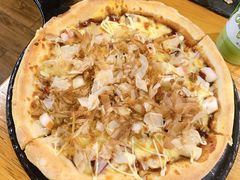 章鱼烧披萨-清真·艾美可餐厅(鹏欣水游城店)
