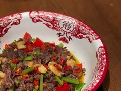 菜籽油炒衡东黄牛肉-老湘村·湖南土菜(天河维多利店)