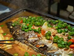 -探鱼·鲜青椒爽麻烤鱼(苏宁广场店)