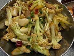 干锅有机花菜-农家湘菜(安亭店)