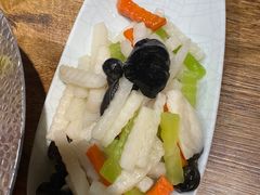 养生山药小炒-叶派龙虾•招牌香辣蟹·海鲜(中海国际店)