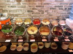 自助调料区-矮板凳老火锅(宽窄巷子店)