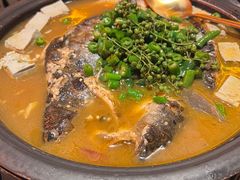 -探鱼·鲜青椒爽麻烤鱼(三水广场店)