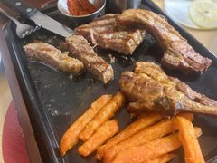 牛扒拼羊排-必胜客(康华路店)