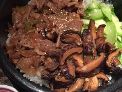 烤牛肉拌饭-猪啊牛呀羊啊铜盘烤肉(正大广场店)