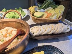 时令蔬菜拼盘-鲜潭蒸汽石锅鱼(五道口购物中心店)