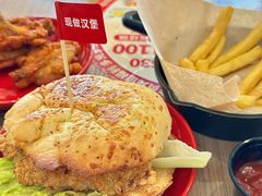 黄金三脆多汁鸡堡-必胜客(海光寺店)