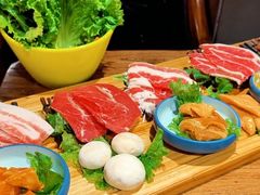 -明洞阿姨·韩式酱蟹烤肉·创意料理(三元桥店)