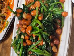 陈醋菠菜花生米-蜀韵川香水煮鱼(泰山路店)