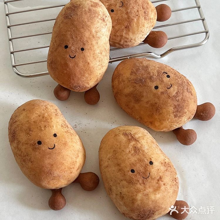 无油无糖免揉面✨超可爱jellycat土豆面