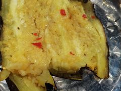 蒜泥茄子-宝记烧烤·碳锅羊肉·羊蝎子火锅·夜食社(文体路创始店)