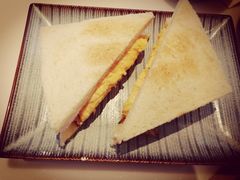 火腿蛋三明治-新旺茶餐厅·早餐·夜宵(仙霞店)