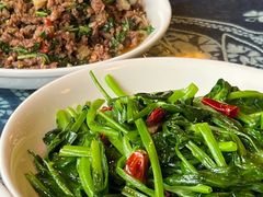 素炒豌豆尖-香满楼(临安路店)