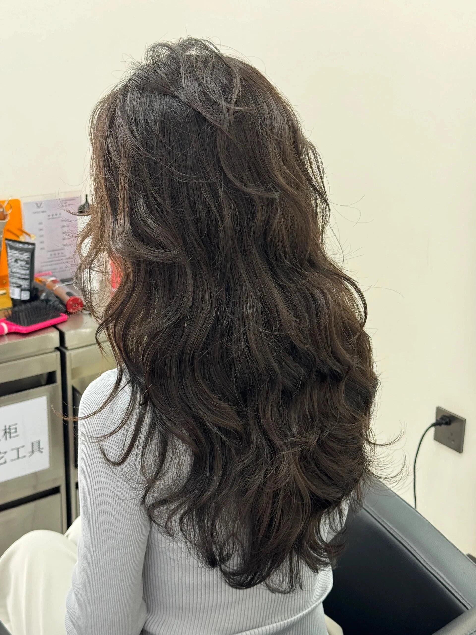 女生中长发烫发推荐高层次烫发