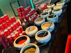 自助调料区-大隐·成都火锅Bistro(合生麒麟新天地店)