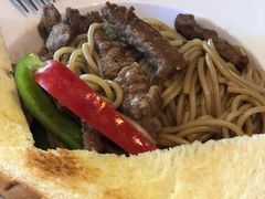 黑椒牛柳意面-Thanks美式餐厅(汉堡咖啡店)