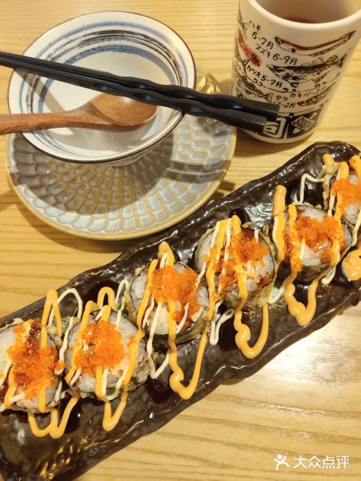 Top House日式料理(茸北店)暖暖天妇罗海鲜寿司卷图片