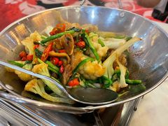 干锅有机花菜-翠清酒家(万丰路店)