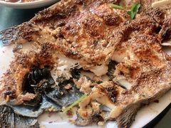 -北京龙庆四季香农家饭庄·灶台鱼·碳烤虹鳟鱼(龙庆峡店)
