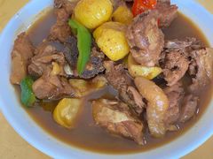 板栗烧鸡-天乐农家鱼头王(天目湖店)