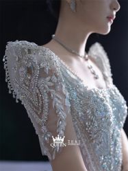 点击看大图 -艾拉·女王婚纱礼服馆