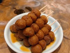手摇黑糖黄豆糯米小丸子-去茶山(新光里店)