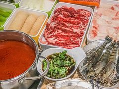 -杨老板·海鲜集市火锅·鲜切牛肉(中防万宝店)