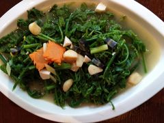 水豆鼓炒蕨菜-西双版纳洲际度假酒店-曼霖轩中餐厅