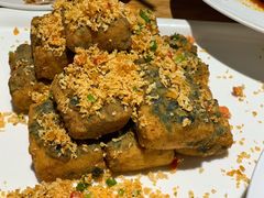椒盐手工豆腐-渝半城经典川粤菜(重庆天地店)
