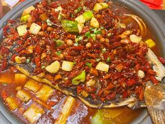 经典香辣烤鱼（清江鱼/份）-锦尚阁烤鱼•天津菜(宣武门胡同店)