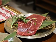 特色薄烧上脑-蒲葵传统炭火烤肉(白石龙店)