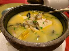 砂锅蚬肉靠豆腐-夏宫中餐厅(香格里拉大酒店)